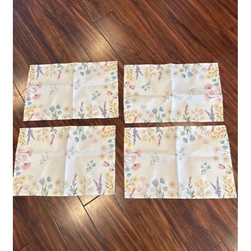 Wildflower placemats 4pk